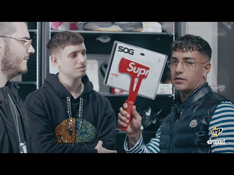 Shopping at dropout: Tony Effe of Dark Polo Gang