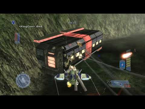 MechAssault 2: Lone Wolf (Xbox) - Base War on Bogged Down VTOL Gameplay