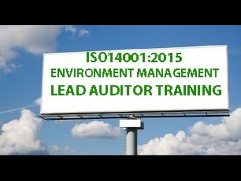 ISO 14001 Lead Auditor Training - YouTube
