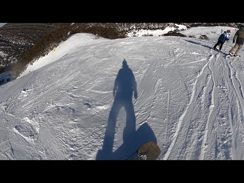 MT HOTHAM - AUSTRALIA - MILKYWAY TO LOWER IMAGINE TO SLALOM GULLY (BLUE RUNS)