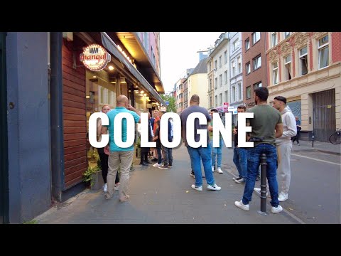 Tour of Cologne, Germany | Street Walk | 4K | Köln, Deutschland | World Walker | 2022