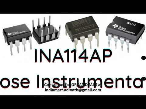 INA114AP General Purpose Instrumentation Amplifier