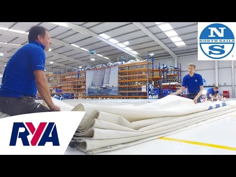 How Sails Are Made - Behind the Scenes at the MEGA Loft with North Sails