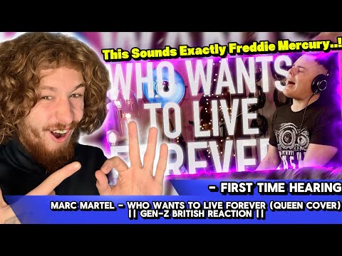 This Was Just Soo Good..! || Marc Martel - Who Wants To Live Forever (Queen Cover) || Reaction ||