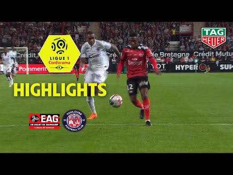 EA Guingamp - Toulouse FC ( 1-2 ) - Highlights - (EAG - TFC) / 2018-19