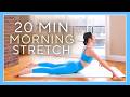 20 Min Morning Yoga For Flexibility SLOW FLOW Deep Stretch