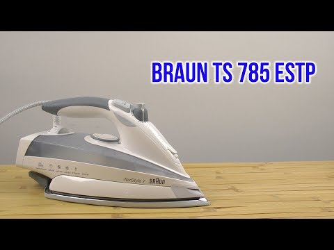 مكواي بخار لون أبيض وسكني 2400 واط من بروان video