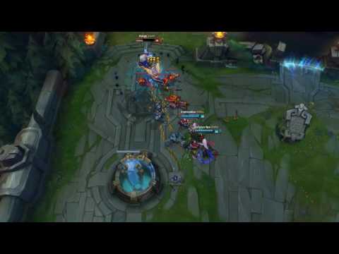 Insane Renekton 1v3 outplay