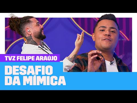 É MÍMICA! Felipe Araújo e Maneva adivinham músicas de reggae | TVZ Felipe Araújo | Humor Multishow