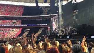 Example - Whisky Story (New Song) @ Wembley Stadium, London 11/07/2015