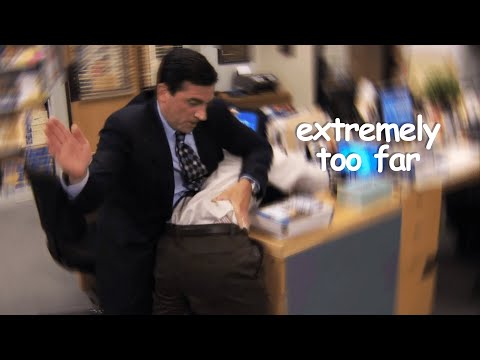 michael scott but he took it way too far this time | The Office US | Comedy Bites