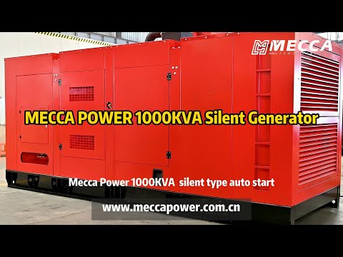 MECCA POWER 1000kva Cummins Silent Generator
