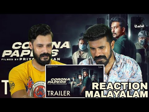 Corona Papers Official Trailer Reaction Malayalam | Priyadarshan Shane Nigam | Entertainment Kizhi
