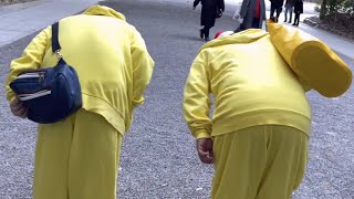 格式の高い神社の消毒剤で友達とリアル荒野行動したら…