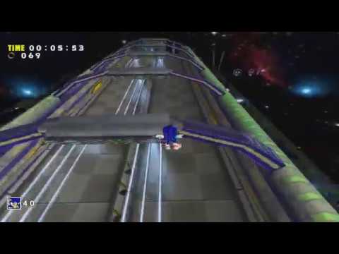 Sonic Adventure DX - Twinkle Park Speedrun (Super Sonic) in 39.36