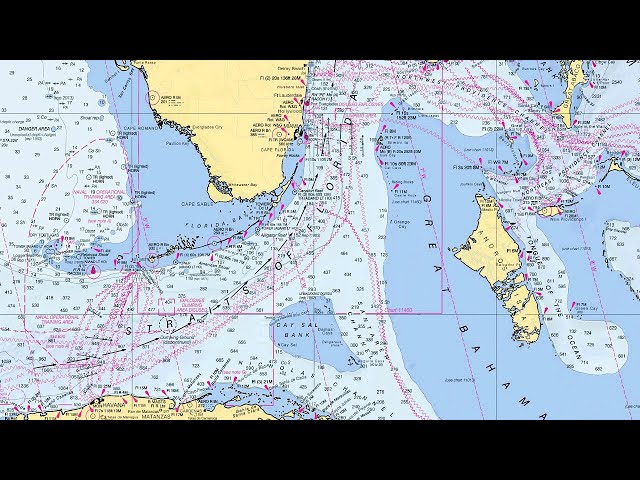 Sailing Skipper's Guide to Navigation Chart  'Anatomy'