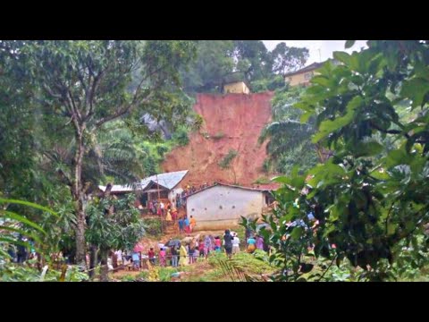 Looking Town - Kissy - Freetown - Mudslide 28th August 2022
