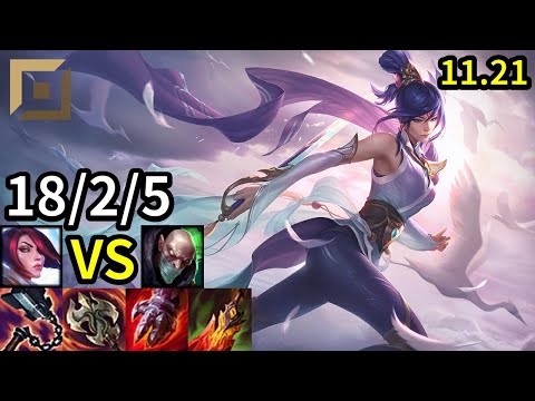 Fiora Top vs Singed - KR Grandmaster | Patch 11.21