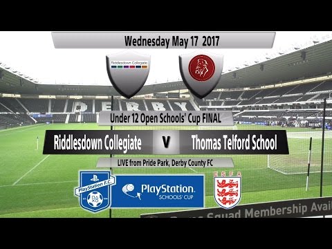 Full Match   Under 12 Open Schools' Cup   Riddlesdown Collegiate vs  Thomas Telford School