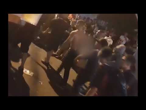 Chefe do tráfico na Rocinha é escoltado por dezenas de comparsas com fuzis em baile funk