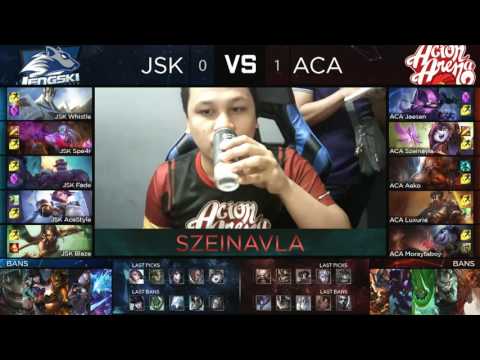 Pro Gaming Series 2017 Summer Split Week 3 Day 1 - JSK vs ACA Game 2