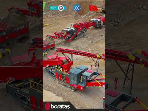 Jaw Crusher | Cone Crusher | Inclined Screen | Tracked Stock Piler | Kırma Eleme | #miningequipment