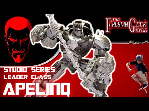 WE NEED A SPONGE | Studio Series Leader APELINQ: EmGo's Transformers Reviews N' Stuff