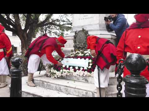 Conmemoraron el Día de la Bandera en el 201º aniversario del fallecimiento del General Belgrano
