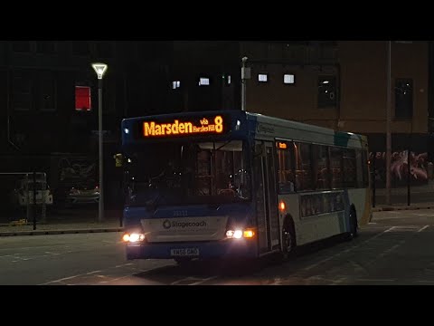 THRASH + KICKDOWN: Route X20 | YN56OMO/35233 - Stagecoach North East: Dennis Dart SLF/ADL Pointer 2