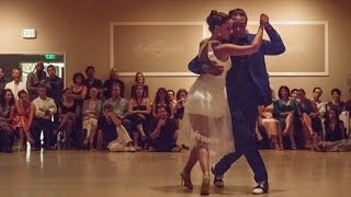 Milonga LAX, tango performance by Chicho Frumboli & Juana Sepulveda (2), July 17 2015