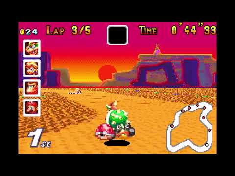 EXTRA Flower Cup 50cc (3 Star Rank) Mario Kart Super Circuit