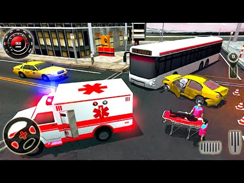 Emergency Ambulance Simulator - City Rescue Car Driving - Car Games Android
