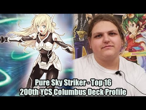 Pure Sky Striker - Carter Wix Top 16 200th YCS Columbus Yugioh Deck Profile