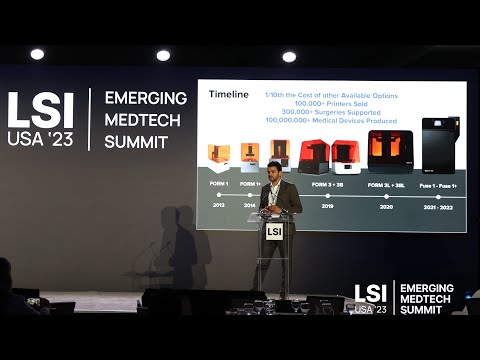 Gaurav Manchanda Presents Formlabs at LSI USA '23
