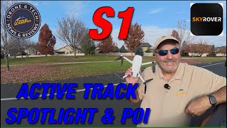 Skyrover S1 - Active Track, Spotlight, and POI Flight Demonstration