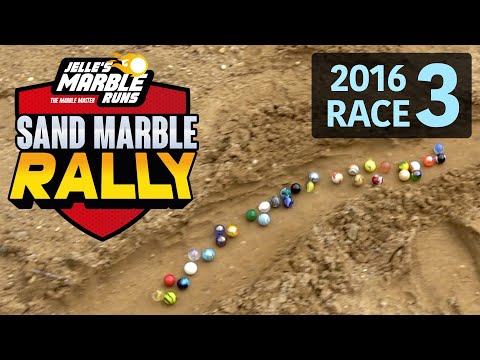 Sand Marble Rally 2016 Race 3 - Jelle's Marble Runs