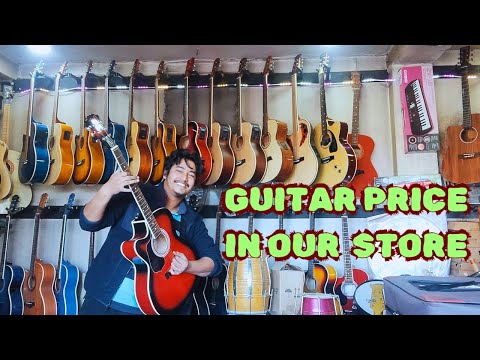 Guitar price starting in our store 'MUSIC GALLERY '