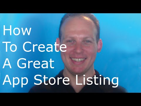 How to create a great mobile app store (Google Play or Apple) listing or product landing page Video