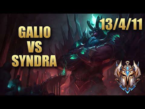 AF Spirit Galio Mid Vs Syndra - KR Challenger Match Summary Patch 9.20