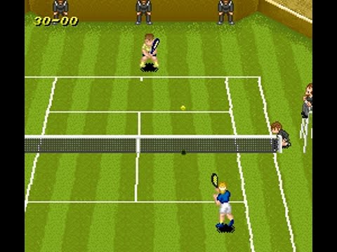 Super Tennis (SNES) Playthrough/Longplay