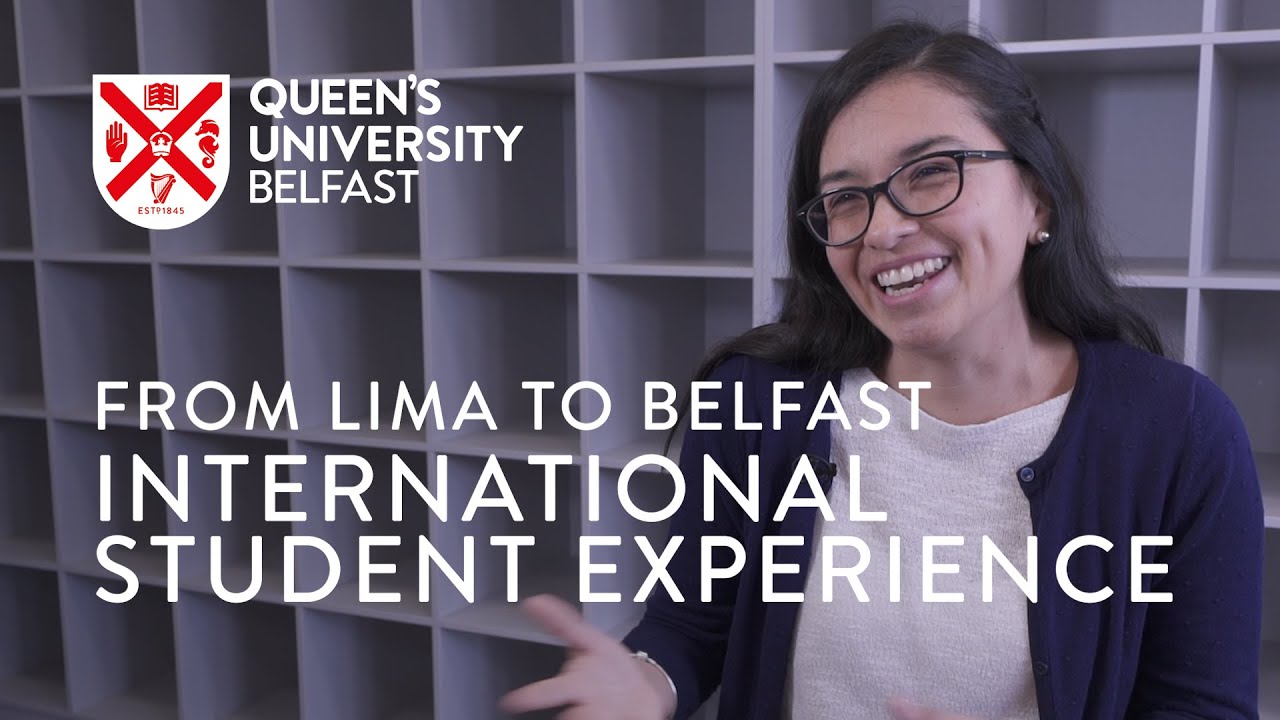 Video Thumbnail: Postgraduate Psychology student, Carla Cueva Hidalgo, talks about relocating to Belfast from Peru