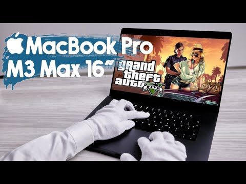 Apple MacBook Pro M3 Max Unboxing & Gaming Test (CrossOver, MAS, Steam)