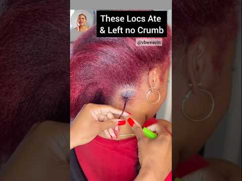 Don't get stuck with one Locs hair colour, switch up your Locs styles