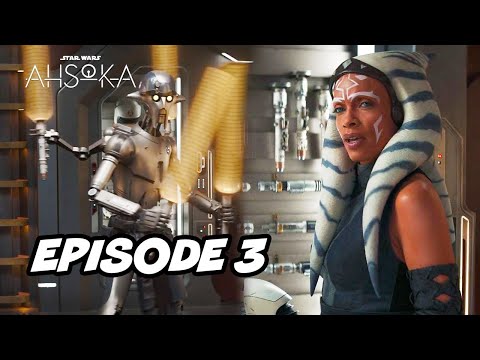 Ahsoka Episode 3 Breakdown, The Mandalorian Star Wars Easter Eggs and Things You Missed