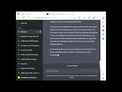 ChatGPT Spirituality ACIM Lesson 236 - I rule my mind, which I alone must rule