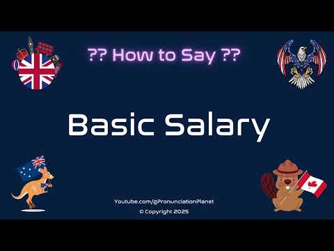💰📈 How to Pronounce Basic Salary? (CORRECTLY) | Pronunciation Planet
