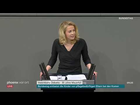 Linda Teuteberg (FDP) zu "30 Jahre Mauerfall" am 08.11.19