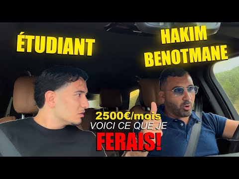HAKIM BENOTMANE x STUDENT – "If I were 23 today… I would do THIS!"