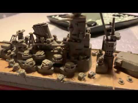 Yamashiro Japan Ship Battleship Model
