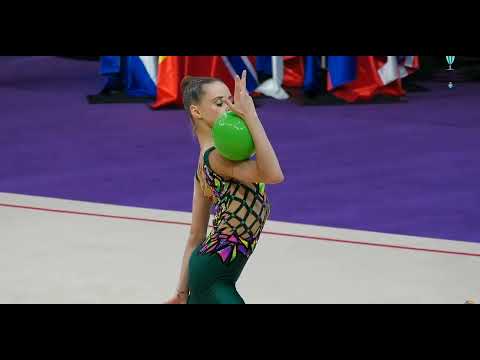 Taisiia Onofriichuk Ball Qual 29,550 - World Challenge Cup Cluj-Napoca 2025